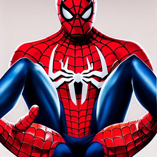 Image similar to spider - man portrait by artgerm and rhads, artstation