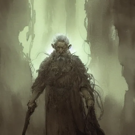 Prompt: portrait, elderly male druid, watercolor, dramatic lighting, cinematic, establishing shot, extremely high detail, foto realistic, cinematic lighting, pen and ink, intricate line drawings, by Yoshitaka Amano, Ruan Jia, Kentaro Miura, Artgerm, post processed, concept art, artstation, matte painting, style by eddie mendoza, raphael lacoste, alex ross