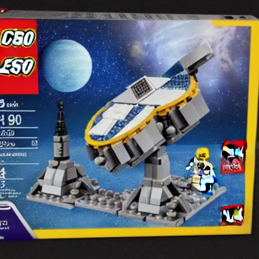 Image similar to a space themed lego set