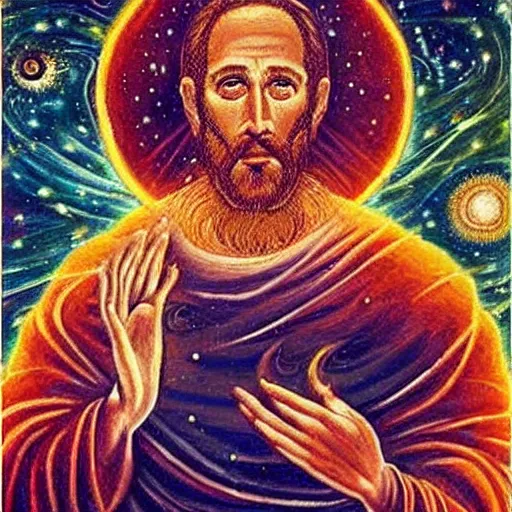 Image similar to Picture of the Creator of the Universe