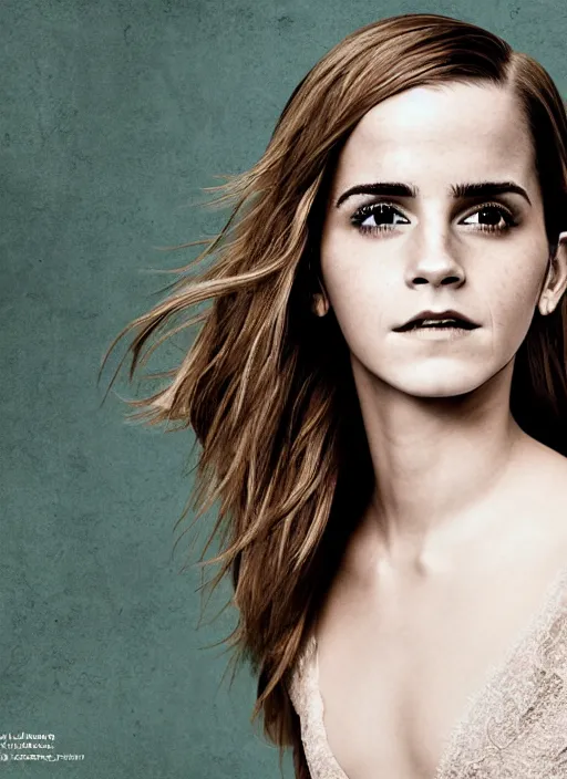 Image similar to Emma Watson for Victorian Secret, perfect face, hot summertime, full length shot, XF IQ4, 150MP, 50mm, f/1.4, ISO 200, 1/160s, natural light, Adobe Photoshop, Adobe Lightroom, DxO Photolab, Corel PaintShop Pro, rule of thirds, symmetrical balance, depth layering, polarizing filter, Sense of Depth, AI enhanced