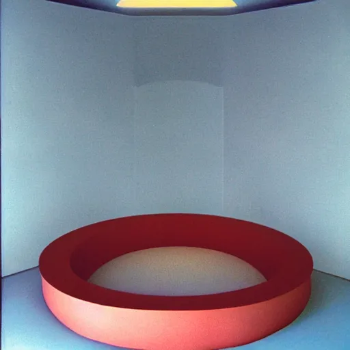 Image similar to artwork by James Turrell