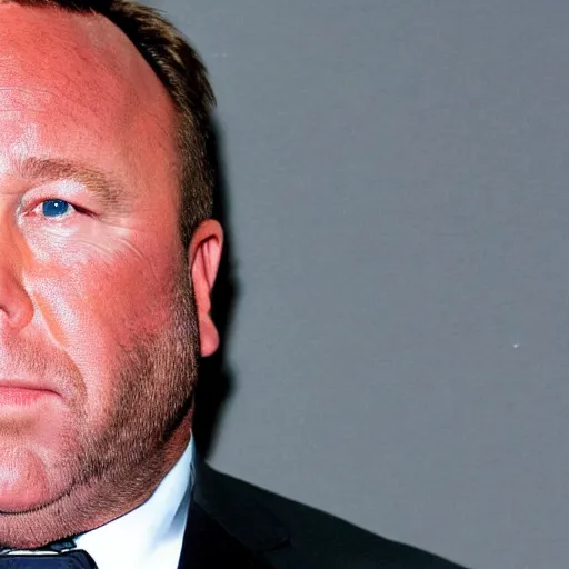 Prompt: Alex Jones appears as Lil Wayne, close up, high quality, photo