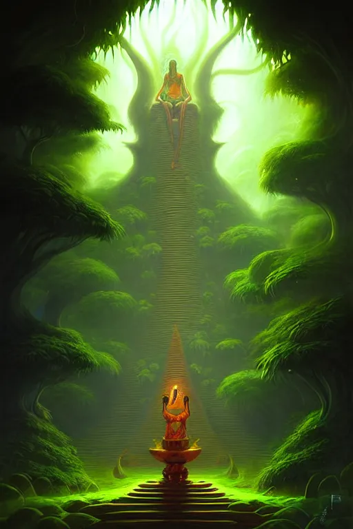 Image similar to The Ayahuasca Spirit, by Andreas Rocha