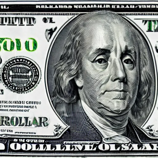 Image similar to dollar bill is drowning in stormy sea of oil