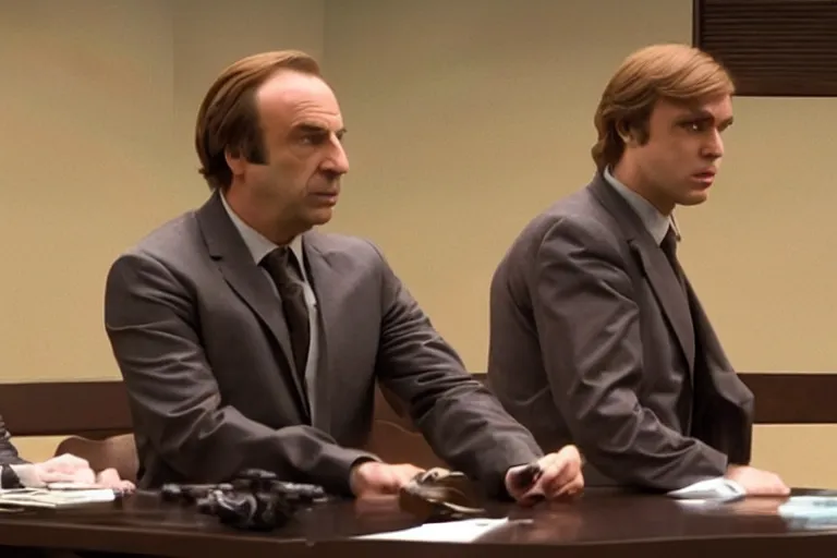 Image similar to saul goodman defending anakin skywalker in court, court images, 1 0 8 0 p, court archive images