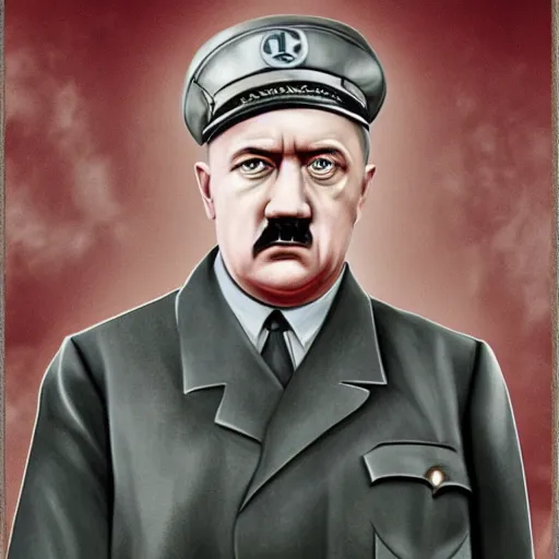 Prompt: Hitler in 2022, highly detailed, highly realistic photo, 4K