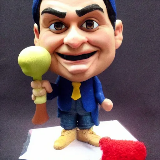 Image similar to ben shapiro as a gnome