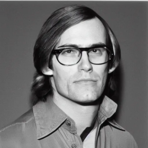 Prompt: A photograph portrait of Jerma985 with medium length wavy hair, a combover, navigator glasses, and wearing late 1970s menswear in the late 1970s, taken in the late 1970s, grainy, taken on a 1970s Polaroid Camera, realistic, hyperrealistic, very realistic, highly detailed, very detailed, extremely detailed, detailed, digital art, trending on artstation, colorized photo, colored photo