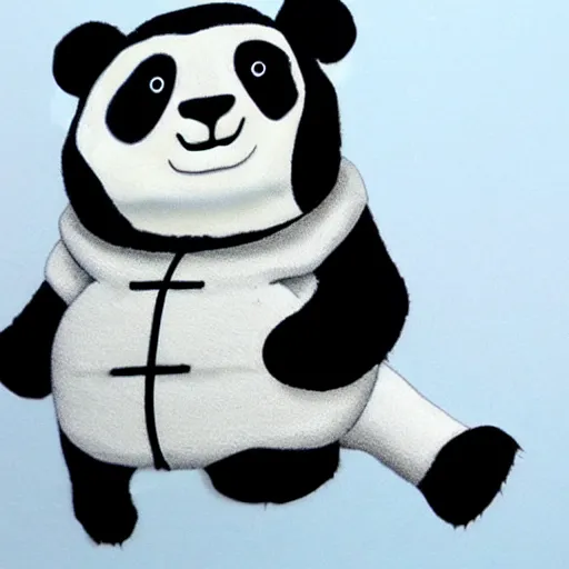 Image similar to ninja panda