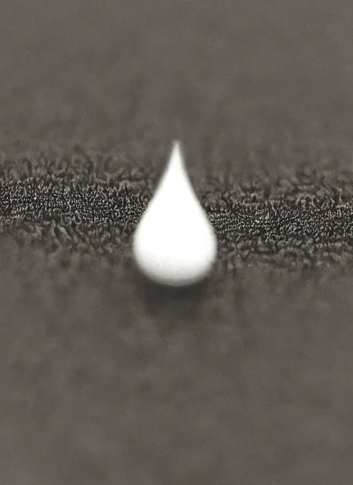 Prompt: portrait of a stunningly beautiful water drop, [ * ]