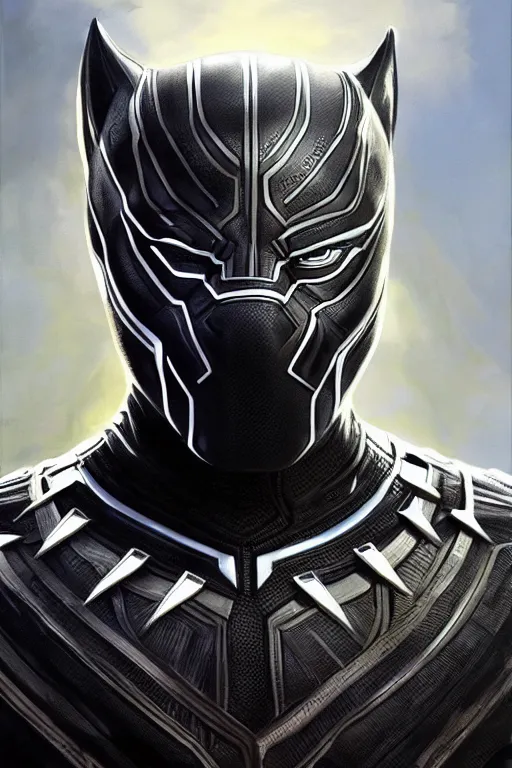 Prompt: ultra realistic illustration, black panther tchalla wearing a greek god type armor mixed with wakandan stylr, sci - fi, fantasy, intricate, elegant, highly detailed, digital painting, artstation, concept art, smooth, sharp focus, illustration, art by artgerm and greg rutkowski and alphonse mucha