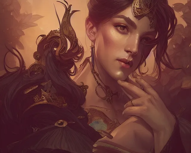 Prompt: photography of olivier bonhomme, deep focus, d & d, fantasy, intricate, elegant, highly detailed, digital painting, artstation, concept art, matte, sharp focus, illustration, hearthstone, art by artgerm and greg rutkowski and alphonse mucha