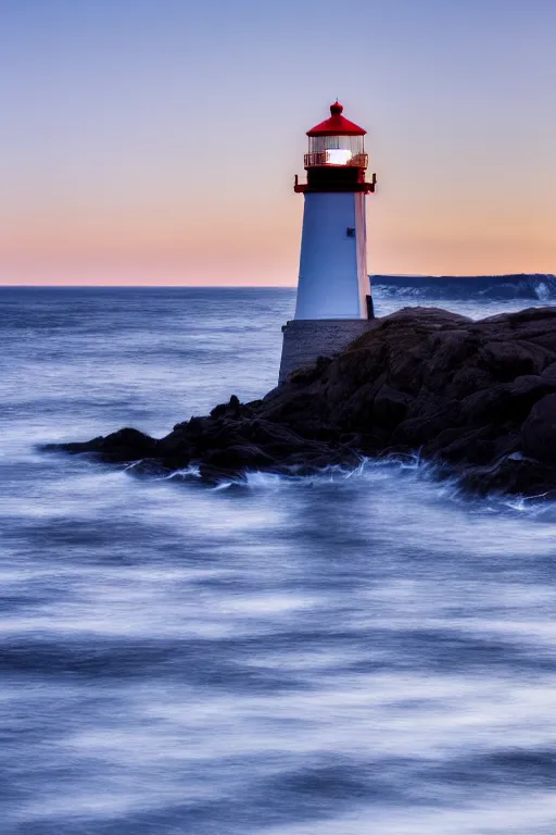 Image similar to photograph of a lighthouse, photography, 8 k