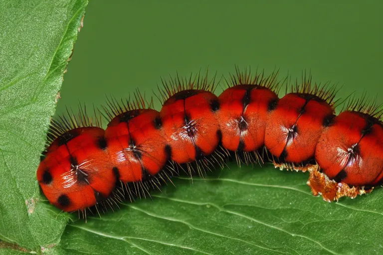 Image similar to hickory horned devil ( regal moth ) caterpillar award winning nature photography