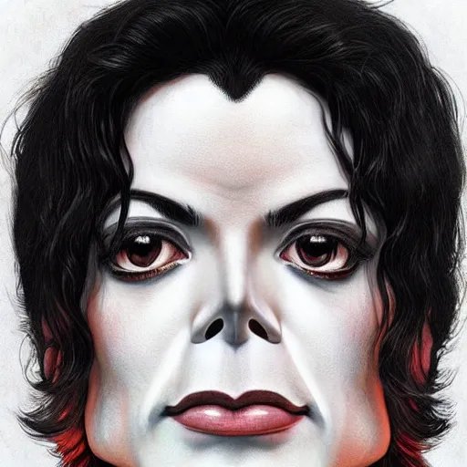 Image similar to michael jackson as saint. facial features, symmetrical anatomy, hyperdetailed, coloured comic, baroque, pop punk art style, fantasy, body features, posse features, without duplication, art by artgerm and ilya kuvshinov and vinicius gud and gustavo zambelli, intricate.