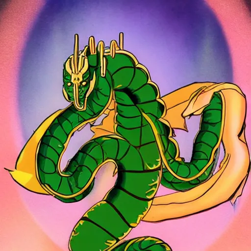 Image similar to shenron granting a wish