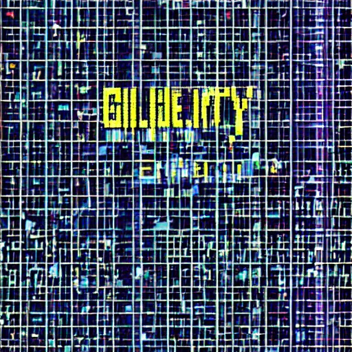 Prompt: glitched reality
