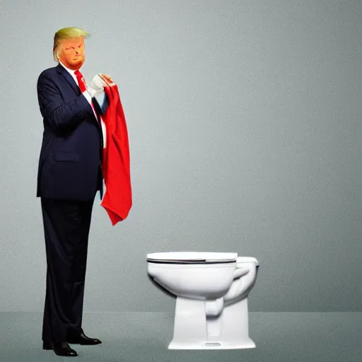 Image similar to donald trump peeing