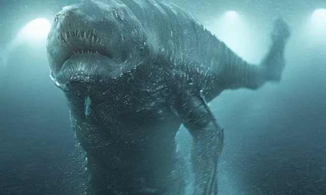 Prompt: mark zuckerberg as a fantastic sea creature, photorealistic, cinematic lighting, highly detailed, by guillermo del toro