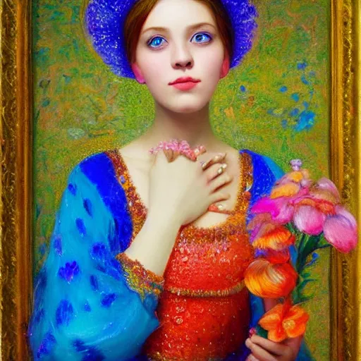 Prompt: photo of young woman by victor nizovtsev