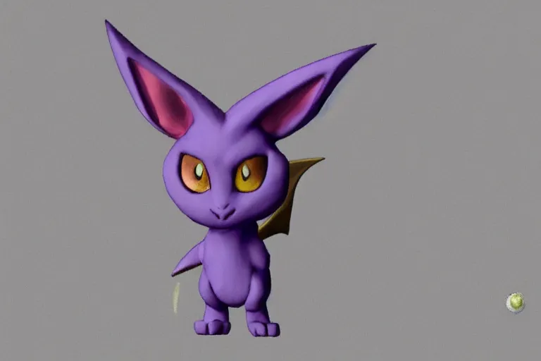 Image similar to Espeon with a sniper, Photorealistic