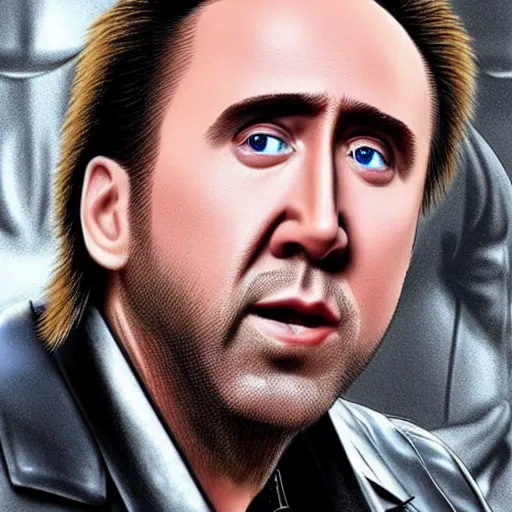 Image similar to photo realistic, ultra detailed photo of nicolas cage as wolverine