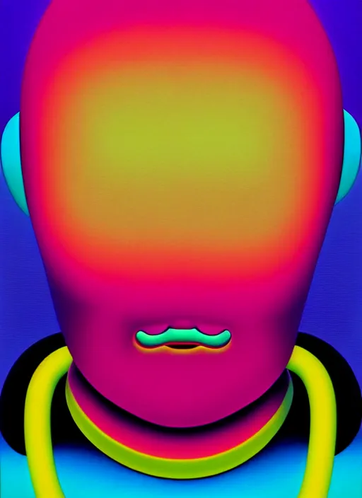 Image similar to cyborg by shusei nagaoka, kaws, david rudnick, airbrush on canvas, pastell colours, cell shaded, 8 k