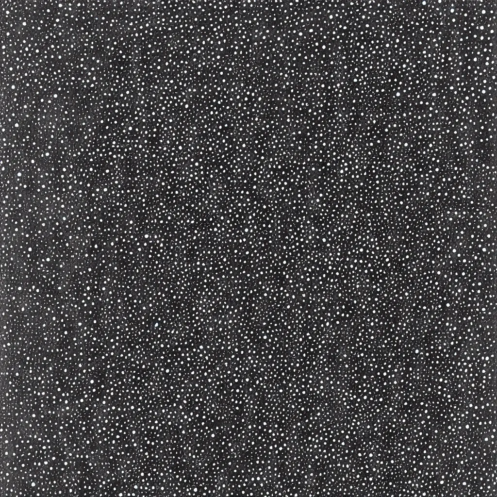 Image similar to face made out of planet, faceless people dark, dots, drip, stipple, pointillism, technical, abstract, minimal, style of francis bacon, asymmetry, pulled apart, cloak, hooded figure, made of dots, abstract, balaclava