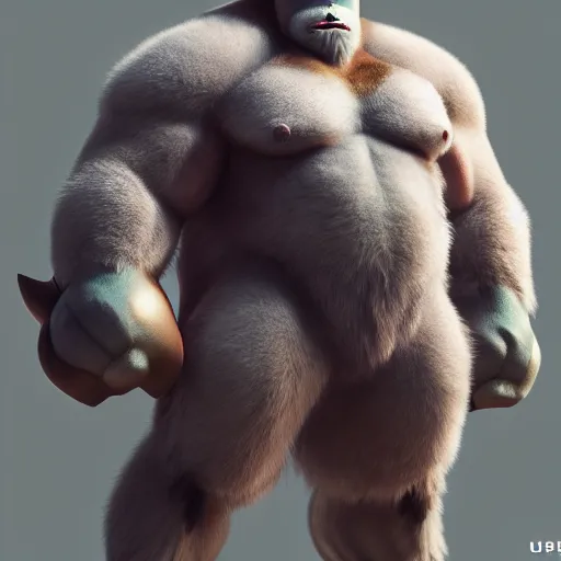 Prompt: photography of a realistic machamp animal, ultra detailed, 8 k, cinematic lighting, natural background, trending on artstation, pokemon