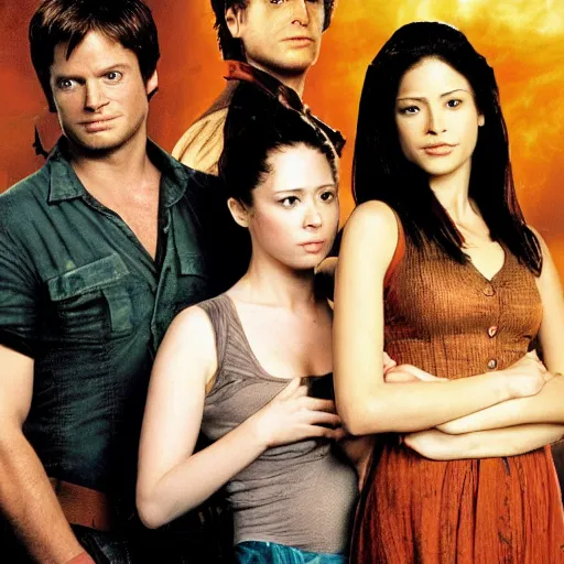 Image similar to Season 2 of Firefly