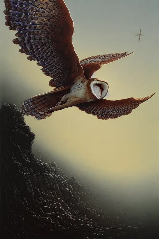 caspar david friedrich owl