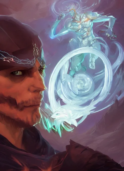 Image similar to close-up of character concept portrait of a Jim Goad conjuring a violent void multiversal peanut, a floating iridescent blade sword of chaos from God of War in the center, intricate, elegant, digital painting, concept art, smooth, sharp focus, illustration, from Metal Gear, by Ruan Jia and Mandy Jurgens and William-Adolphe Bouguereau, Artgerm