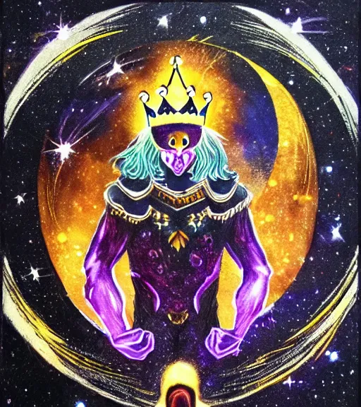 Image similar to dark cosmic king