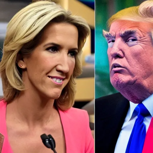 Image similar to laura ingraham dumps trump