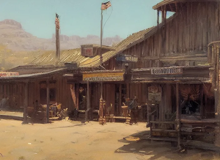 Prompt: oil painting of closeup western saloon bar, wild west, dimly light, dusty and dirty, art by anders zorn, wonderful masterpiece by greg rutkowski, beautiful cinematic light, american romanticism by greg manchess, creation by tyler edlin