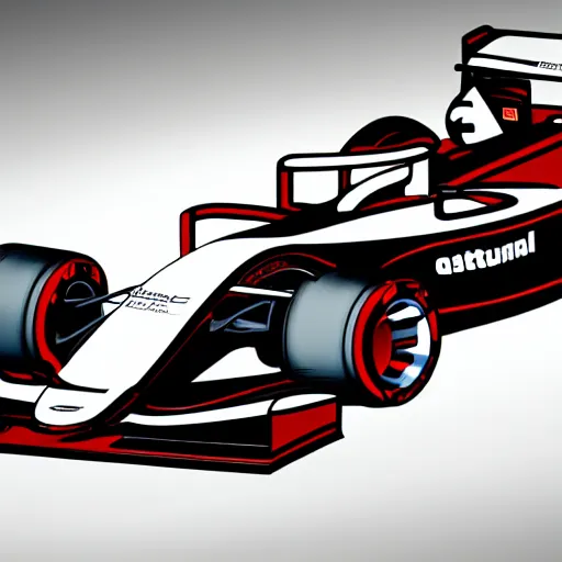 Prompt: 2 0 2 2 formula 1 car in the style of davinci sketches