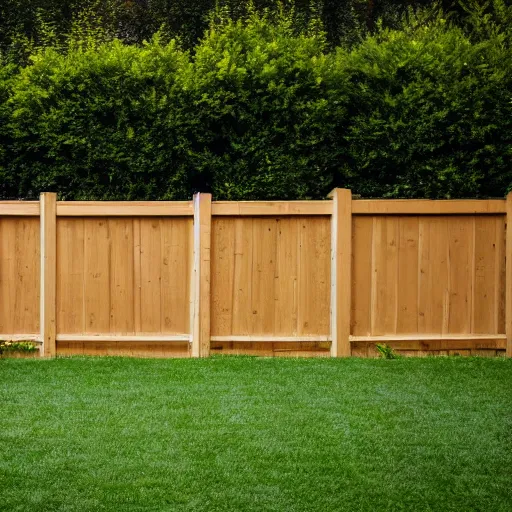 Image similar to a carpeted fenced in backyard