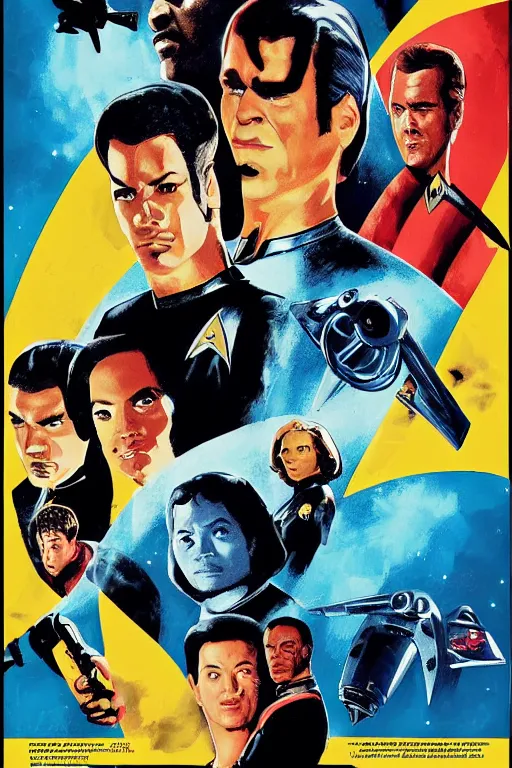 movie poster for star trek directed by Quentin | Stable Diffusion | OpenArt