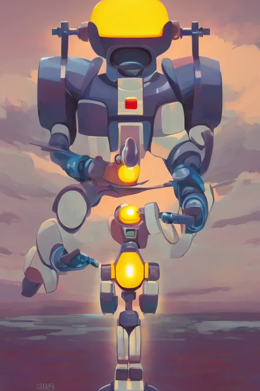 Image similar to metabots medabots medarotto medarot robot minimalist comics helmet mask neon cybereye, behance hd by jesper ejsing, by rhads, makoto shinkai and lois van baarle, ilya kuvshinov, rossdraws global illumination ray tracing hdr radiating a glowing aura