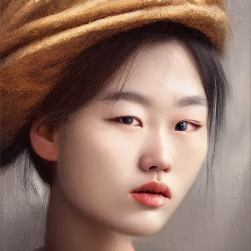 Prompt: intricate five star dream facial portrait by tooth wu, oil on canvas, hdr, high detail, photo realistic, hyperrealism, matte finish, high contrast, 3 d depth, centered, masterpiece, vivid and vibrant colors, enhanced light effect, enhanced eye detail, artstationhd