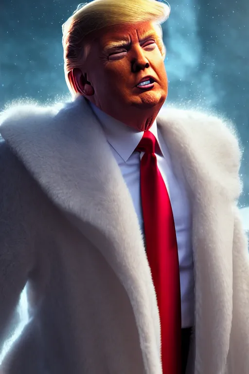 Prompt: donald trump as an angel, anatomy, bathed in light, highly detailed, photorealistic, artstation, smooth, sharp focus, illustration, unreal engine 5, 8 k, art by artgerm and greg rutkowski and edgar maxence