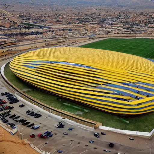 Image similar to erbil yellow stadium