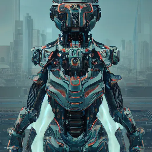 Image similar to ( ( ( ( a humanity aligned ai teaching humans how to align with humanity ) ) ) )!!!, masterpiece trending on artstation, ultradetailed, digital art, octane render