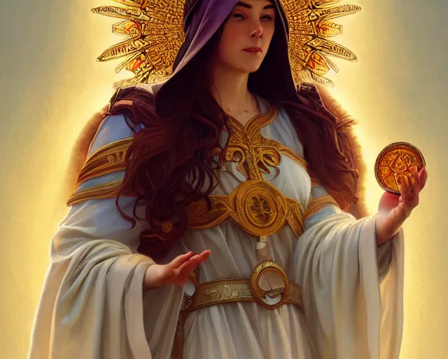 Prompt: the holy spirit as a dove, photography of kurzgesagt, deep focus, d & d, fantasy, intricate, elegant, highly detailed, digital painting, artstation, concept art, matte, sharp focus, illustration, hearthstone, art by artgerm and greg rutkowski and alphonse mucha