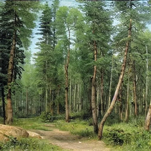 Prompt: ivan shishkin