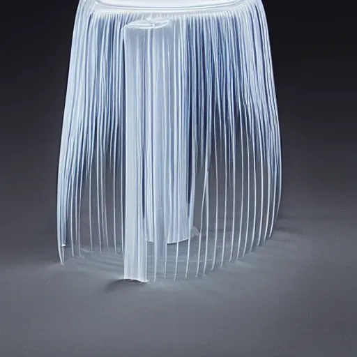 Image similar to the jellyfish stool by tadao ando