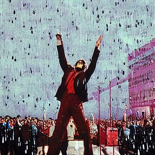 Image similar to it's raining man, hallelujah!