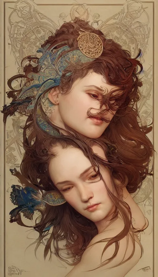 Prompt: pillow book, writing on skin, insane, intricate, highly detailed, digital painting, artstation, concept art, smooth, sharp focus, illustration, Unreal Engine 5, 8K, art by artgerm and greg rutkowski and alphonse mucha