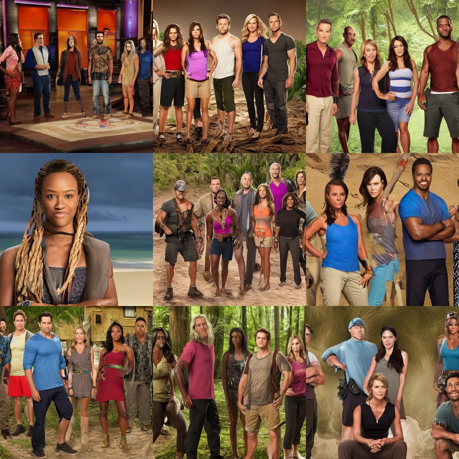 Prompt: survivor on cbs